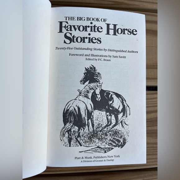 The Big Book Of Favorite Horse Stories ISBN:0-448-42641-2 - Picture 7 of 16